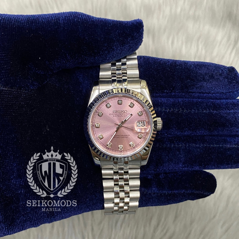 PINK DIAMOND DATEJUST FLUTED 36 & 39