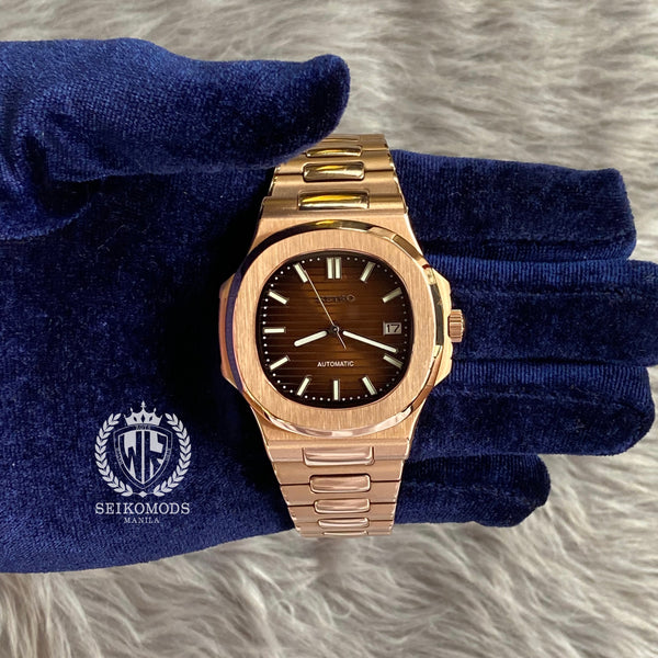 BROWN ROSEGOLD NAUTILUS 41