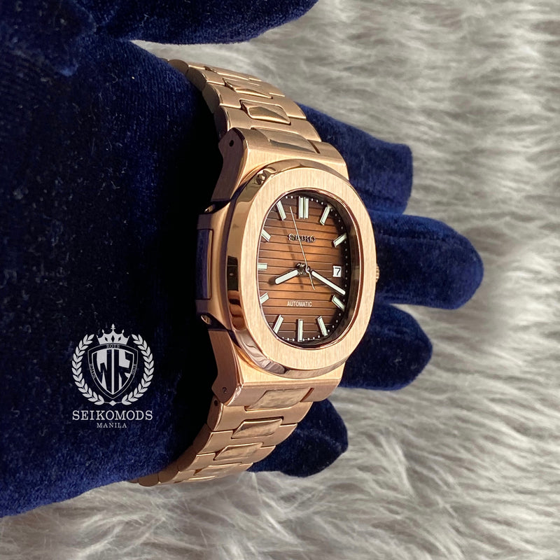 BROWN ROSEGOLD NAUTILUS 41