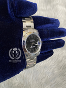 BLACK ARABIC DATEJUST FLAT 36 & 39