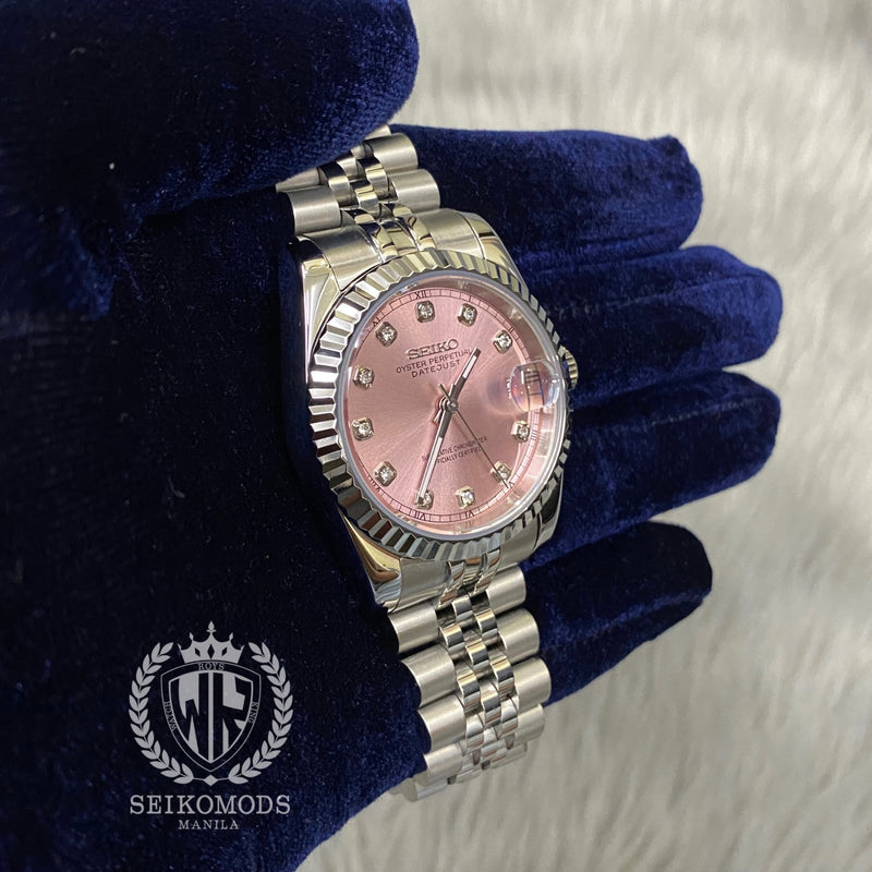 PINK DIAMOND DATEJUST FLUTED 36 & 39