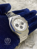 PANDA SILVER ROYAL OAK CHRONO 41