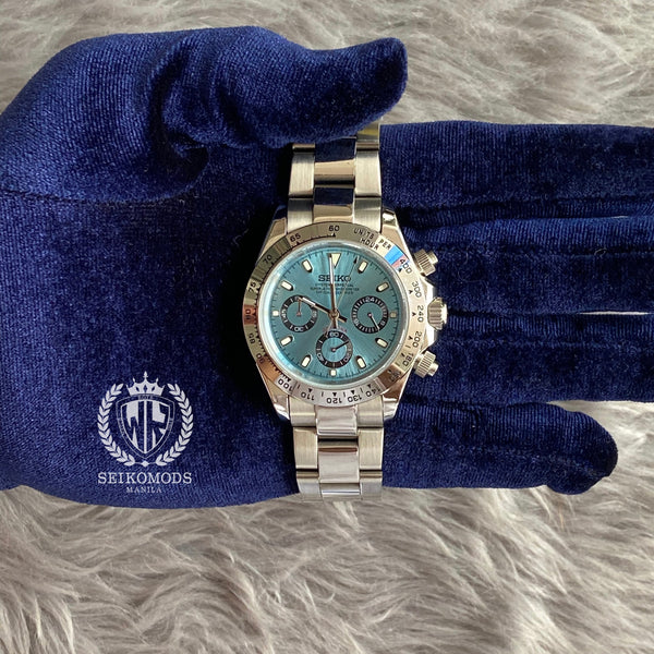 ICE BLUE DAYTONA “STEEL INSERT” 39