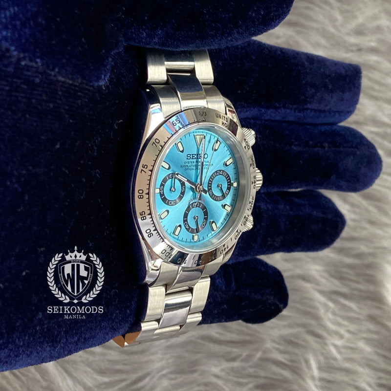 ICE BLUE DAYTONA “STEEL INSERT” 39