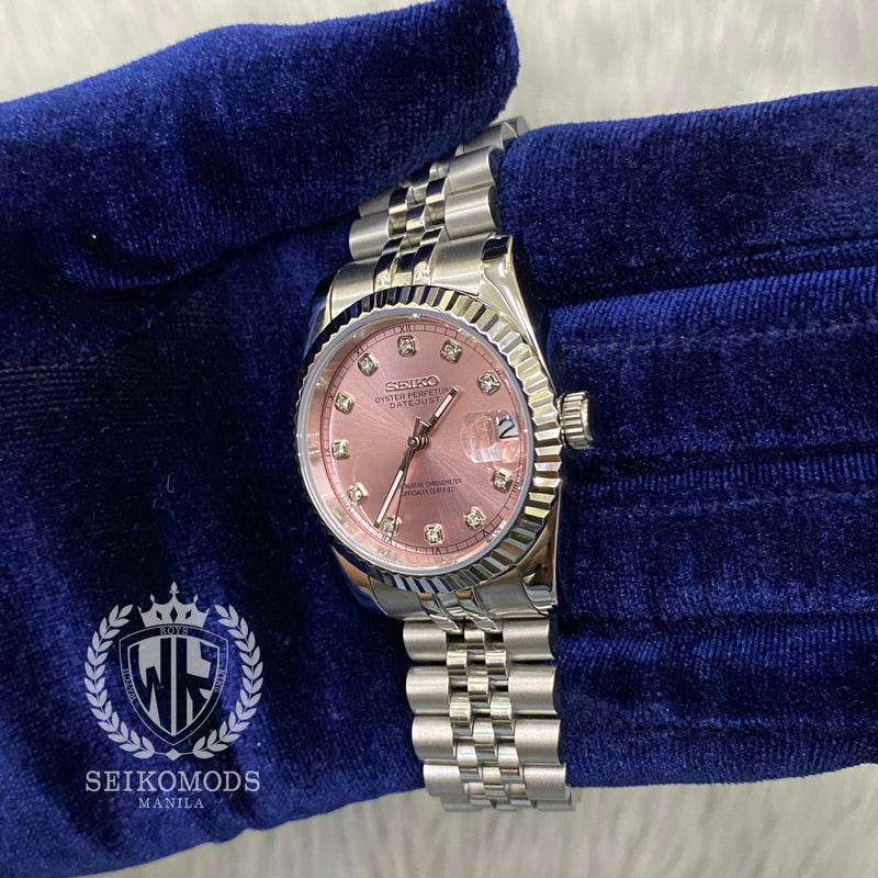 PINK DIAMOND DATEJUST FLUTED 36 & 39