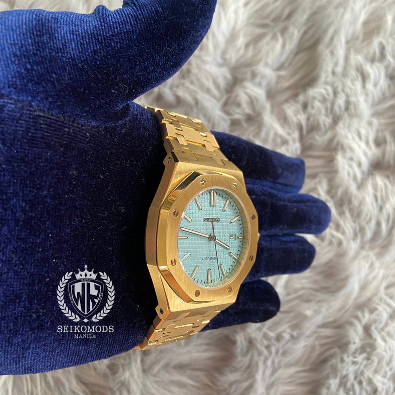 BLUE TIFFANY ROYAL OAK GOLD 41