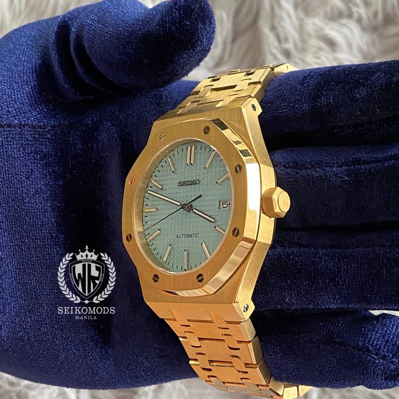 BLUE TIFFANY ROYAL OAK GOLD 41