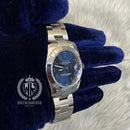BLUE ARABIC DATEJUST FLAT 36 & 39