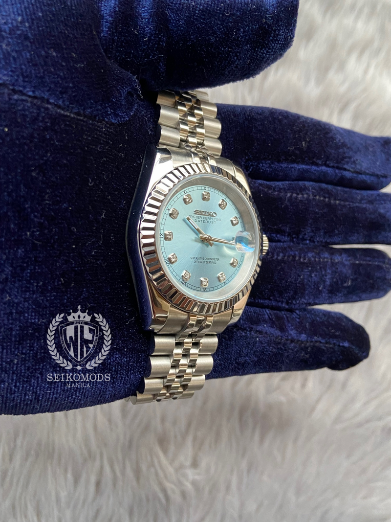 TIFFANY BLUE DIAMOND DATEJUST FLUTED 36 & 39