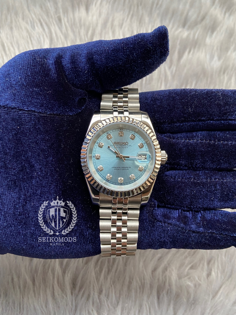 TIFFANY BLUE DIAMOND DATEJUST FLUTED 36 & 39