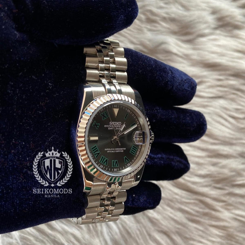 WIMBLEDON DATEJUST FLUTED 36 & 39