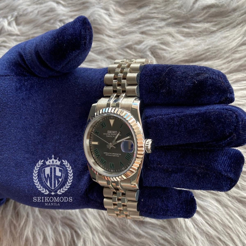 WIMBLEDON DATEJUST FLUTED 36 & 39