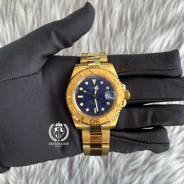 ALL-GOLD BLUE YM 40 - SEIKOMODS MANILA