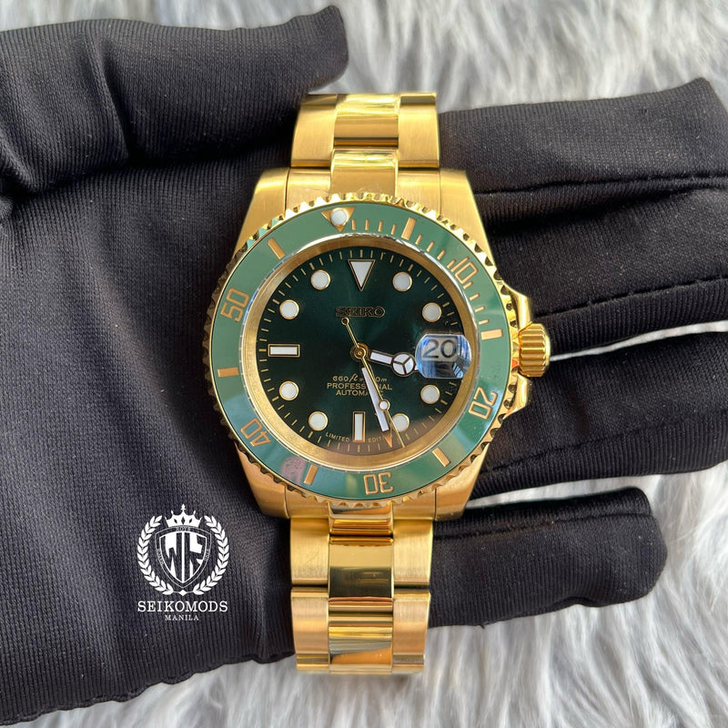 ALL-GOLD HULK SUB 40 - SEIKOMODS MANILA