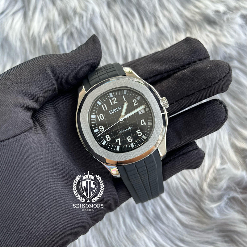 BLACK AQUANAUT 42 - SEIKOMODS MANILA