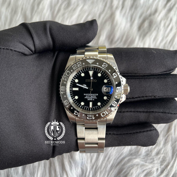 BLACK GMT 40 - SEIKOMODS MANILA