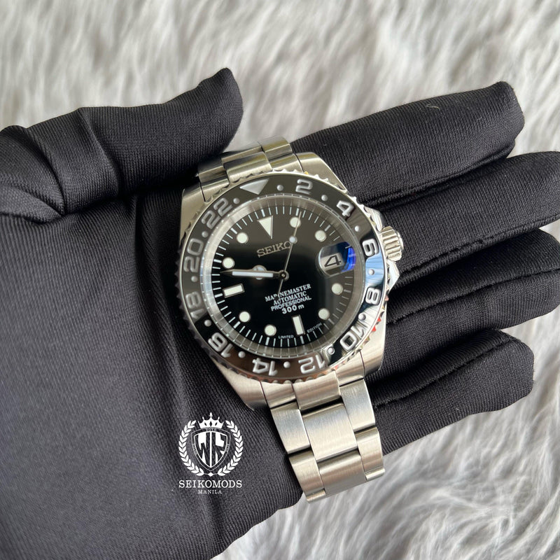 BLACK GMT 40 - SEIKOMODS MANILA