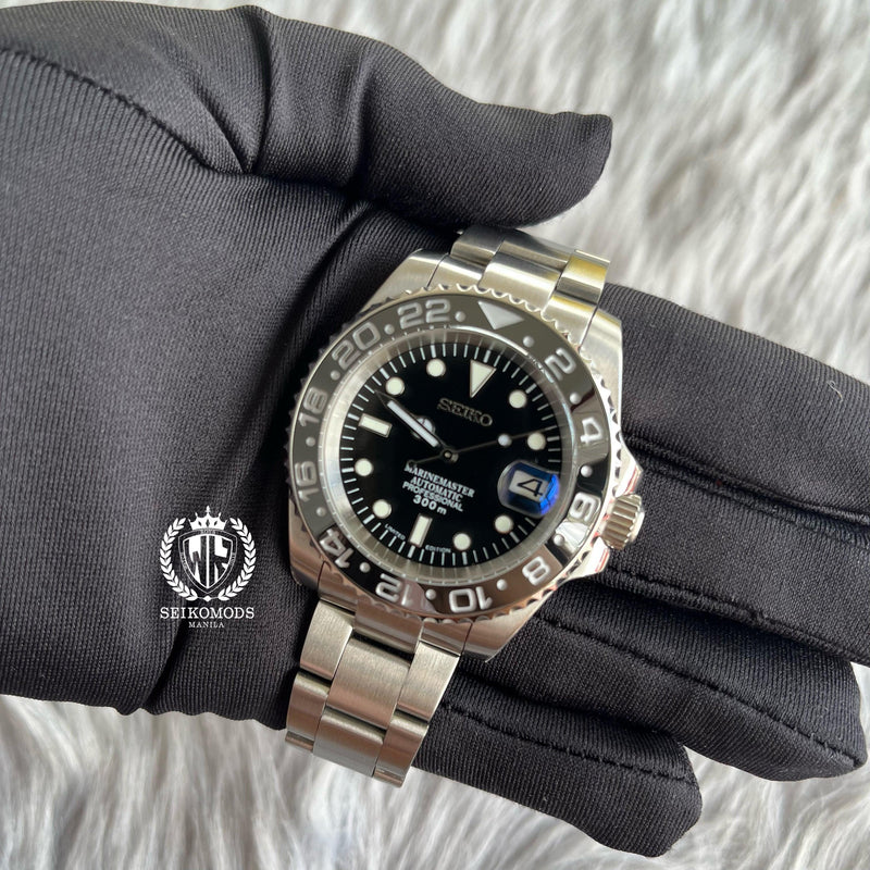 BLACK GMT 40 - SEIKOMODS MANILA