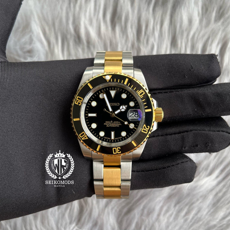 BLACK GOLD SUB 40 - SEIKOMODS MANILA