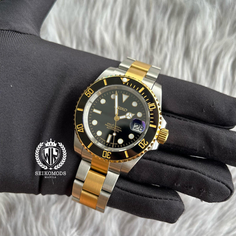 BLACK GOLD SUB 40 - SEIKOMODS MANILA