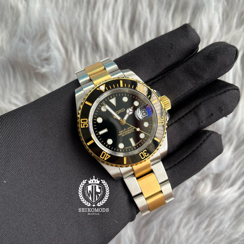 BLACK GOLD SUB 40 - SEIKOMODS MANILA