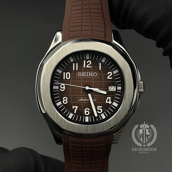 BROWN AQUANAUT 42 - SEIKOMODS MANILA