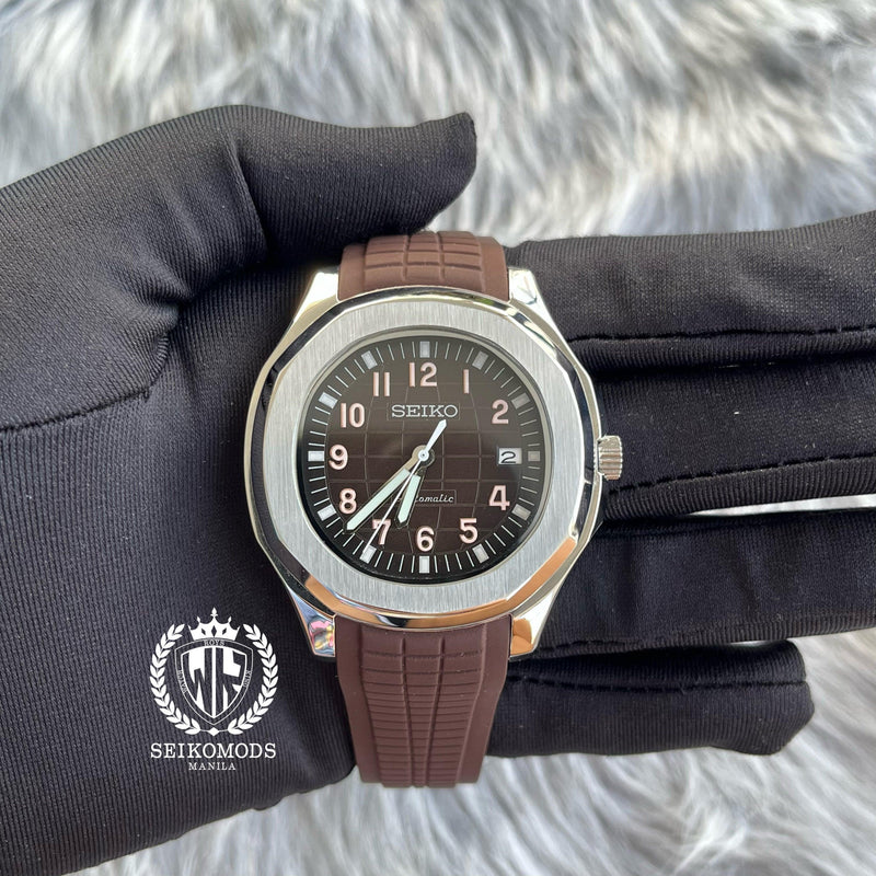 BROWN AQUANAUT 42 - SEIKOMODS MANILA