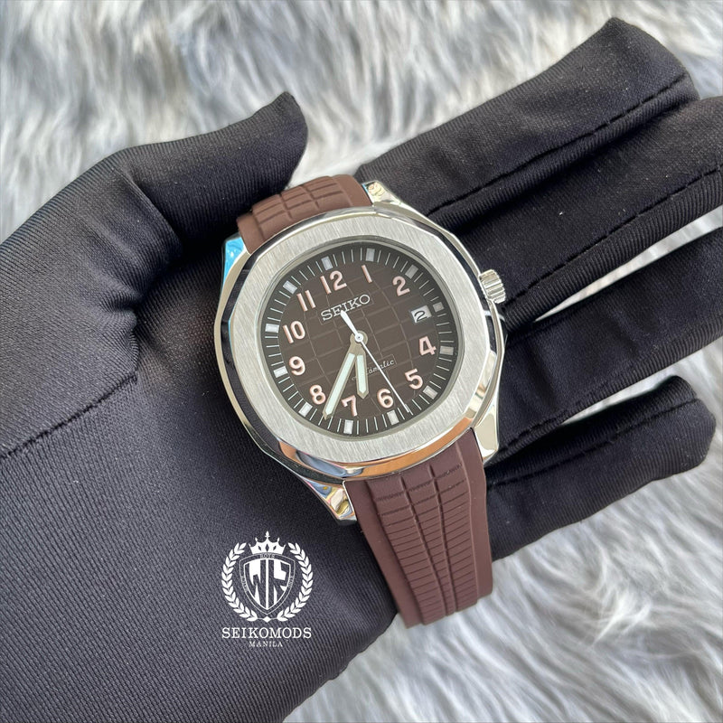 BROWN AQUANAUT 42 - SEIKOMODS MANILA