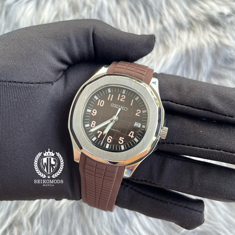 BROWN AQUANAUT 42 - SEIKOMODS MANILA