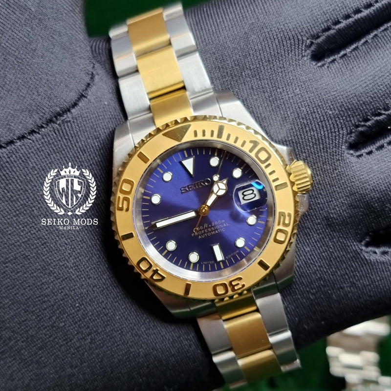 GOLD BLUE YM 40 - SEIKOMODS MANILA