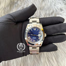 HIS&HERS DARK BLUE DATEJUST FLAT 36 & 39 (ROMAN NUMERAL) - SEIKOMODS MANILA