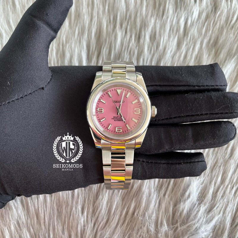 PINK OYSTER PERPETUAL 36 & 39 (369) - SEIKOMODS MANILA