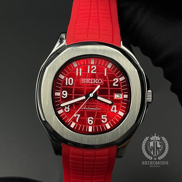 RED AQUANAUT 42 - SEIKOMODS MANILA