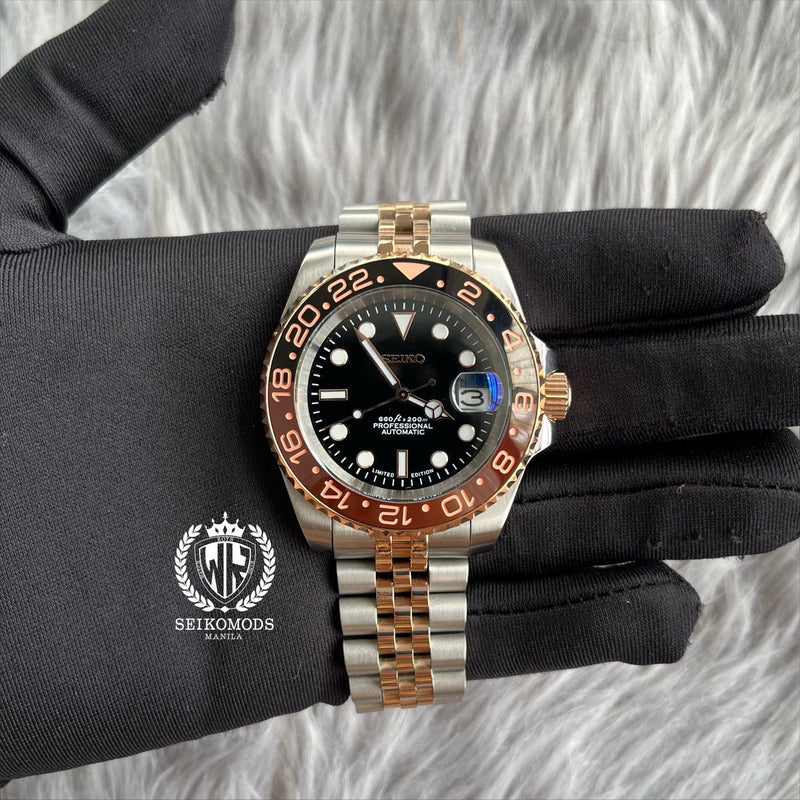 ROOTBEER GMT 40 - SEIKOMODS MANILA