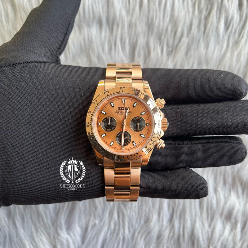 ROSEGOLD DAYTONA 39 - SEIKOMODS MANILA