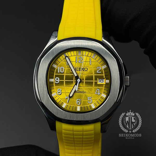 YELLOW AQUANAUT 42 - SEIKOMODS MANILA