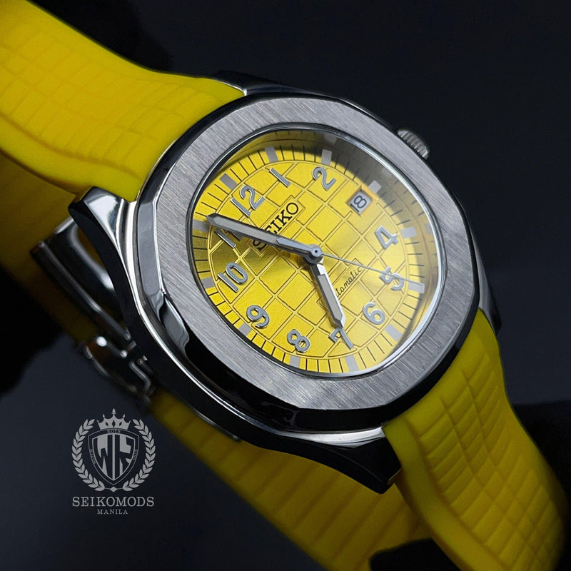 YELLOW AQUANAUT 42 - SEIKOMODS MANILA